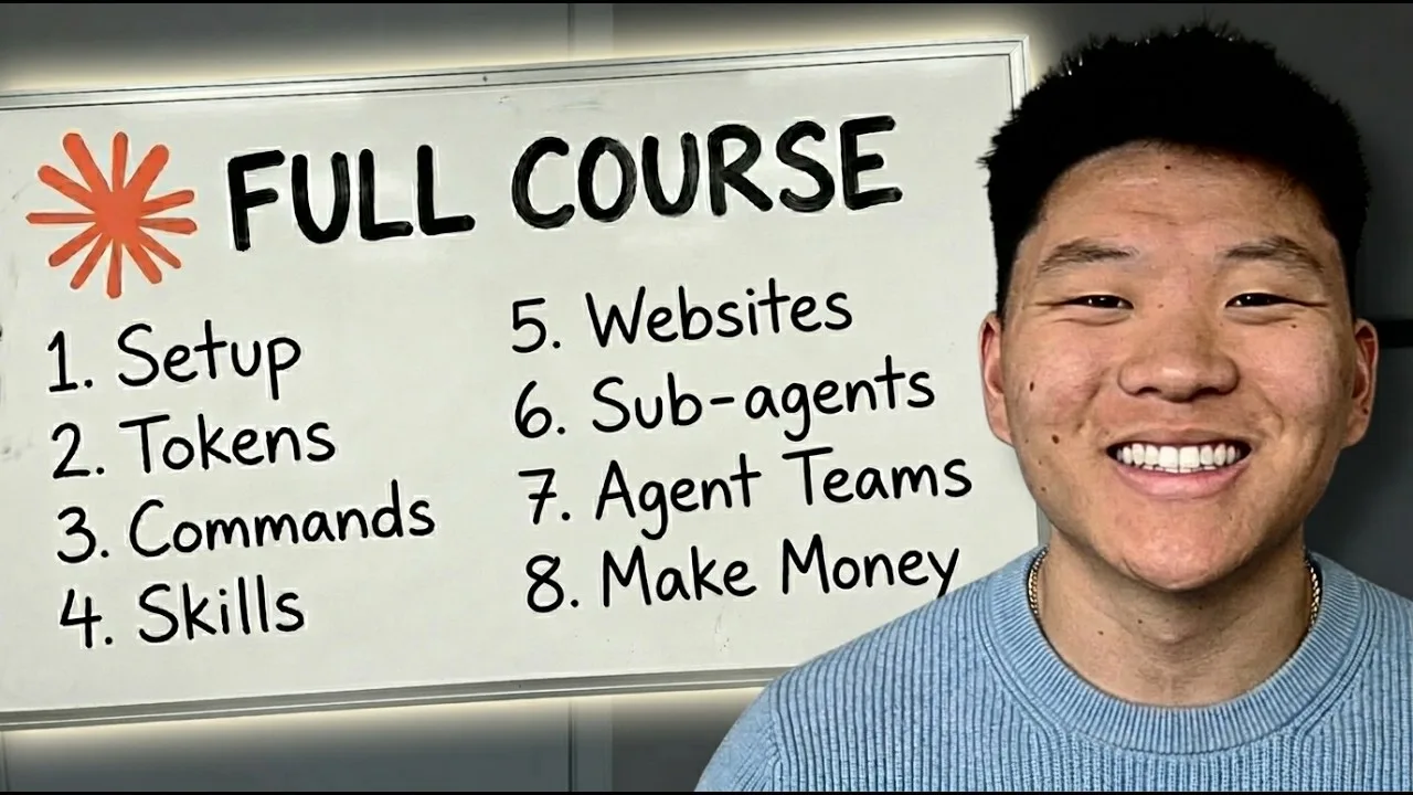 Nate Herk YouTube tutorial thumbnail on building and selling an AI automation course, showcasing the n8n workflow content that drives AIS membership