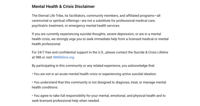 Eternal Life Tribe 12-strand DNA activation curriculum overview showing the structured spiritual development pathway