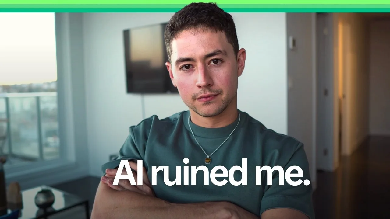 Nick Saraev YouTube video thumbnail breaking down how he made 102,514 dollars in one month with automation, demonstrating the revenue potential behind Maker School methodology